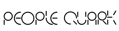 PEOPLE QUARK Font Image