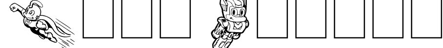 Tiny Heroes Font Image