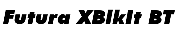 Futura XBlkIt BT