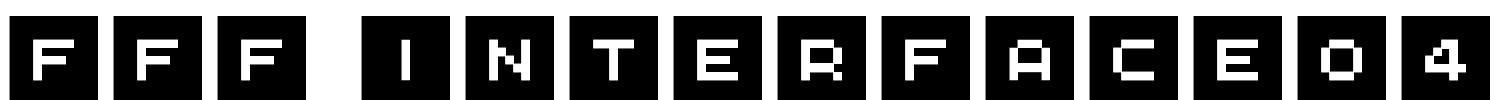 FFF Interface04 Font Image