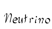 Neutrino Font Image