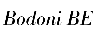 Bodoni BE