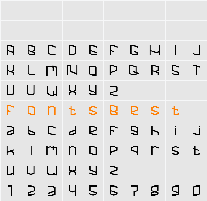 MIGHTY Character Map