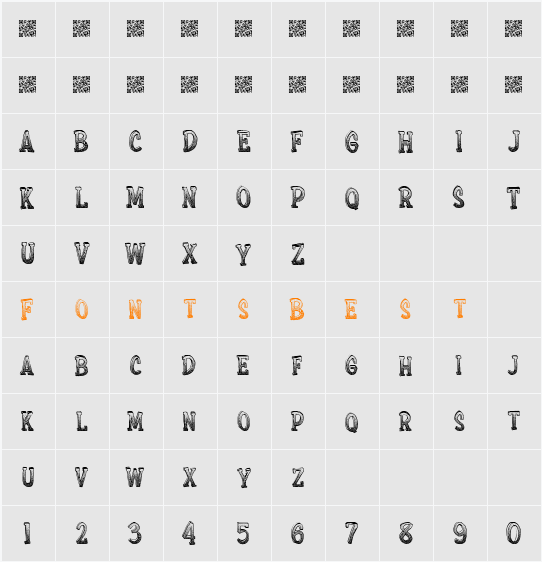 ExtraSprinkles Character Map