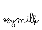 Soymilk Font Image