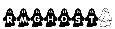 rmghost4 Font Image