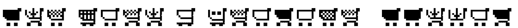 btd Cart-O-Grapher (bitmap) Font Image