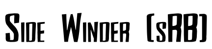 Side Winder (sRB) Font Image