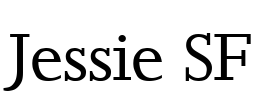 Jessie SF Font Image