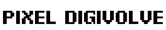 Pixel Digivolve Font Image