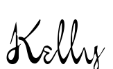 Kelly Font Image