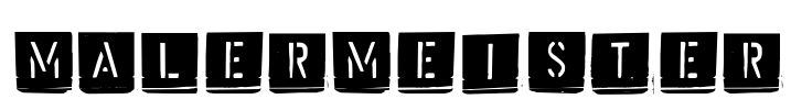 Malermeister Font Image