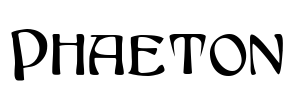 Phaeton Font Image