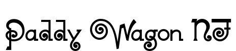 Paddy Wagon NF Font Image