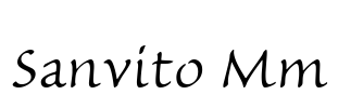 Sanvito Mm