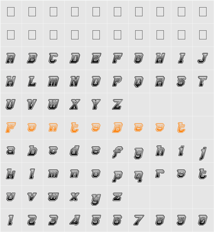 Robbie Rocketpants Character Map