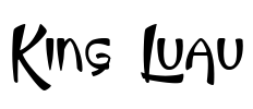 King Luau Font Image