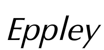 Eppley Font Image