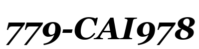779-CAI978