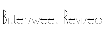 Bittersweet Revised