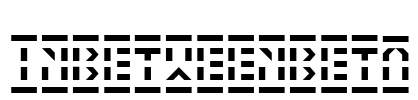 InbetweenBETA Font Image