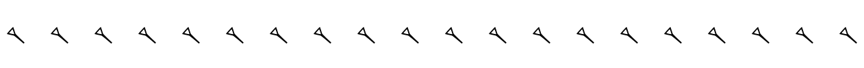 RK Persian Cuneiform Font Image