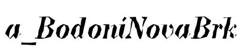 a_BodoniNovaBrk