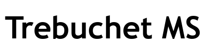 Trebuchet MS