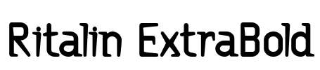 Ritalin ExtraBold