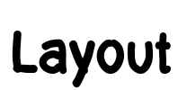 Layout Font Image