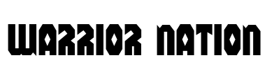 Warrior Nation Font Image