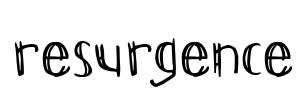 Resurgence Font Image