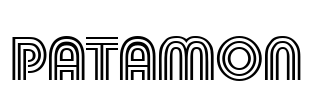 PATAMON Font Image