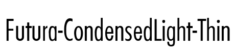 Futura-CondensedLight-Thin