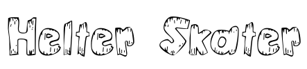 Helter Skater Font Image