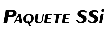 Paquete SSi Font Image