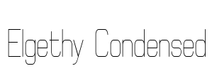 Elgethy Condensed