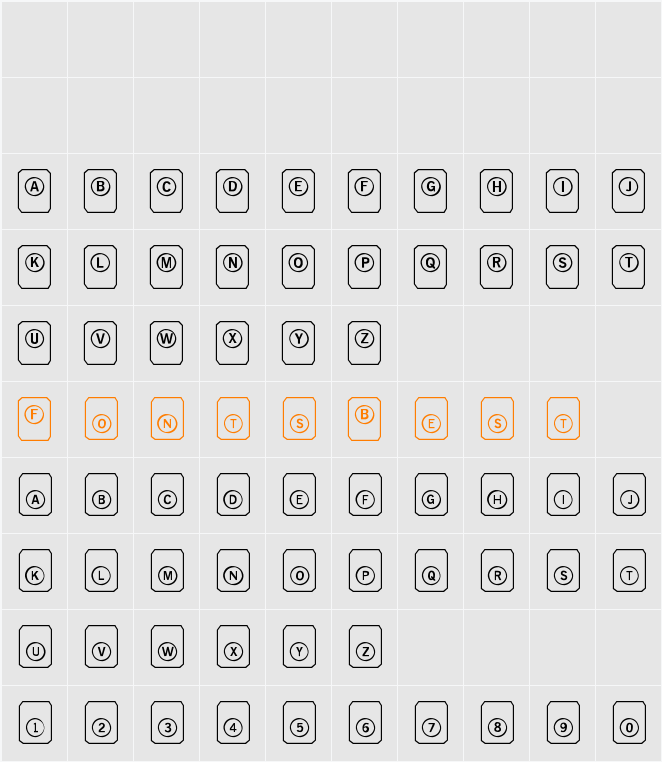 LMS Punch Happy Character Map