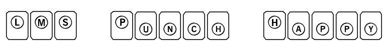 LMS Punch Happy Font Image