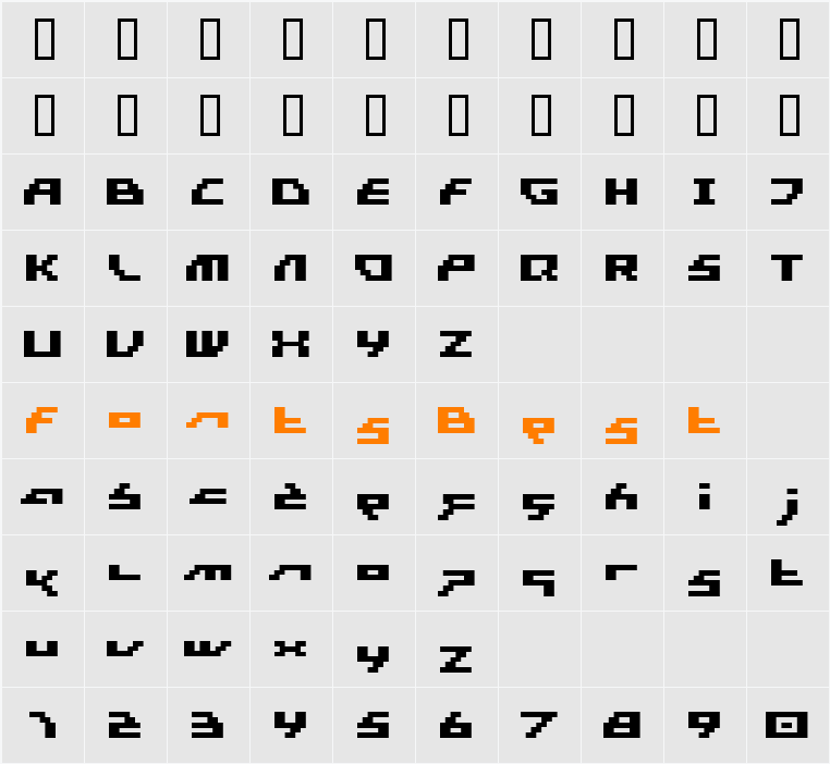 superstar Character Map