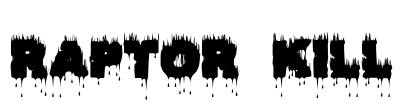 Raptor Kill Font Image