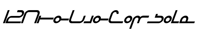 I2ArabiaConsole Font Image