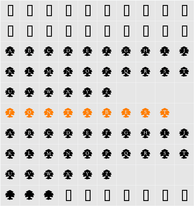 KR Family Tree Character Map
