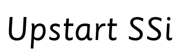 Upstart SSi Font Image