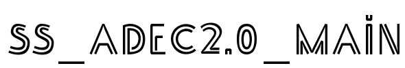 SS_Adec2.0_main Font Image