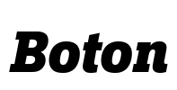 Boton Font Image