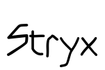 Stryx Font Image