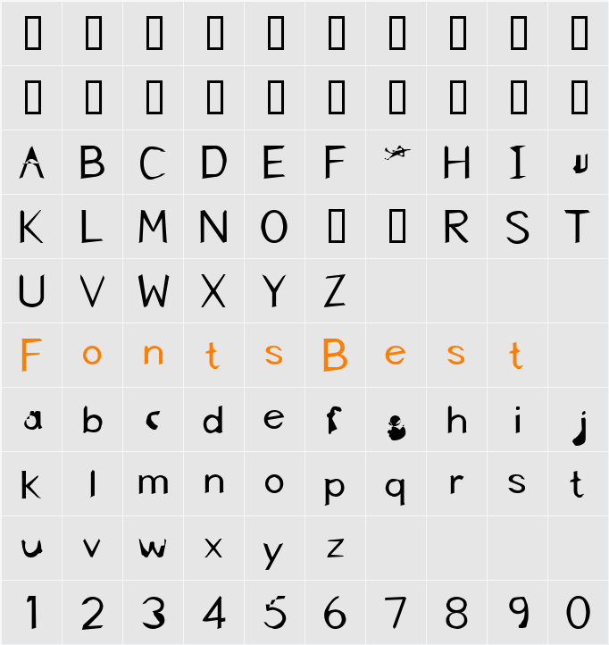 FKR NiceLife Character Map
