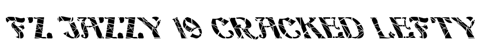 FZ JAZZY 19 CRACKED LEFTY Font Image