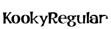 KookyRegular Font Image